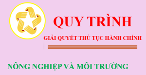 Quy trình ngành Nông nghiệp và môi trường