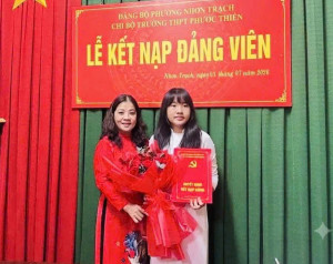 Đảng bộ phường Nhơn Trạch chú trọng phát triển đảng viên trẻ...