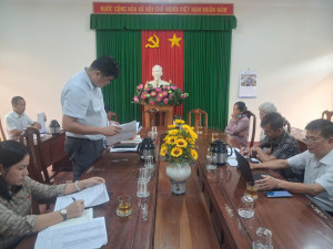 Vận động hộ dân chấp hành phương án bồi thường thực hiện dự...