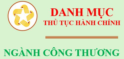 Danh mục ngành Công thương