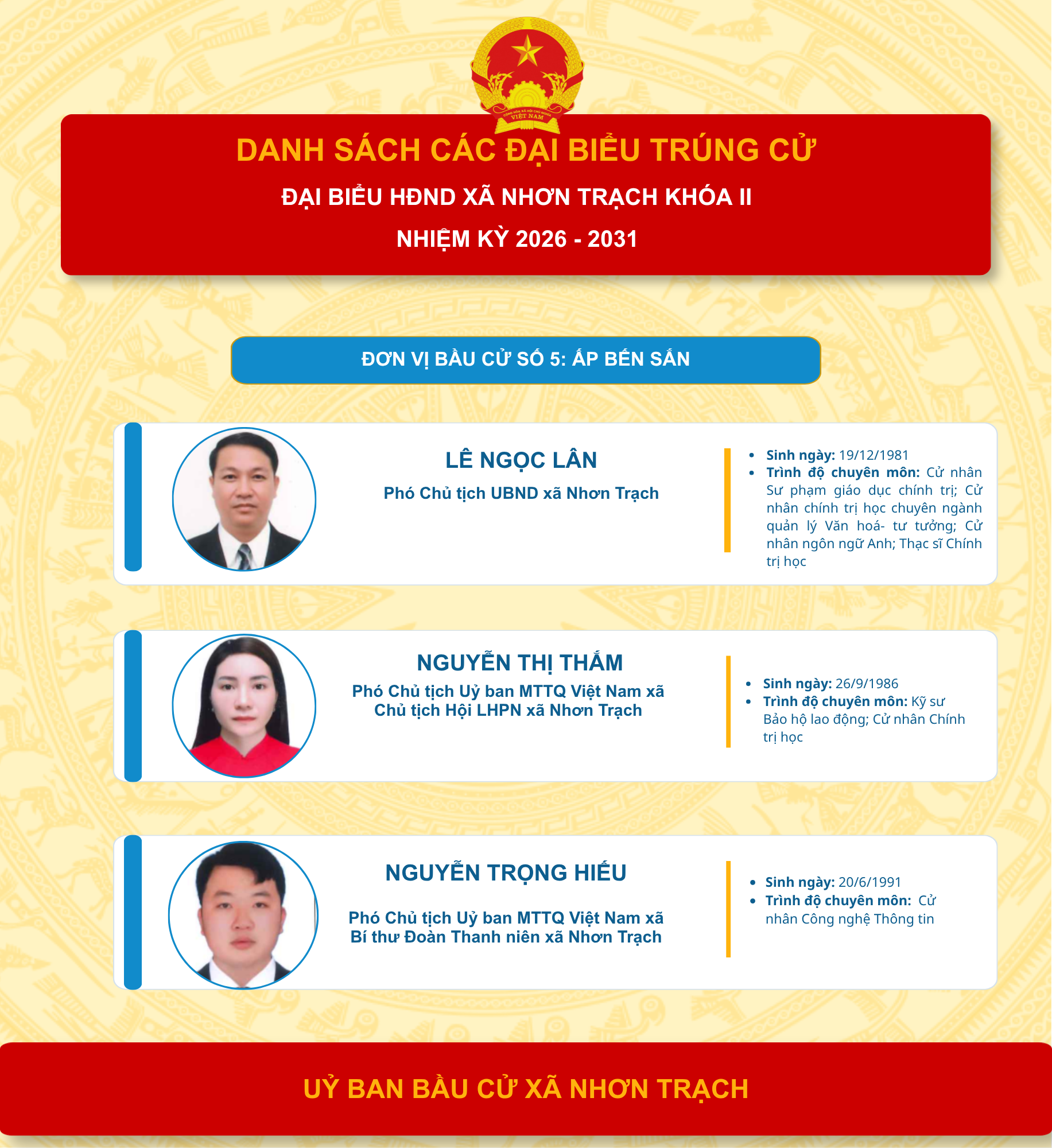 Đơn vị bầu cử số 5